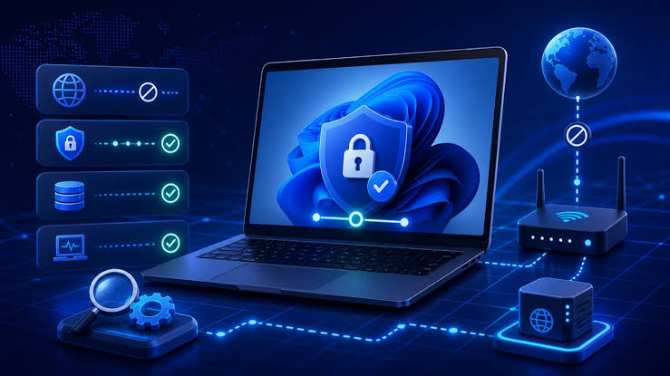 QuickQ VPN 在 macOS 笔记本桌面上的实际运行效果